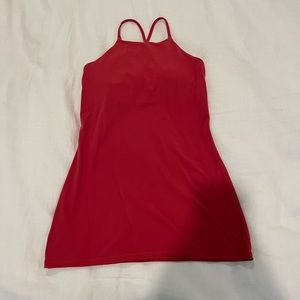 Pink Lululemon tank top